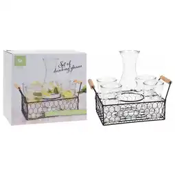 Pets Place Homestyle Drinkglazen Met Karaf 6-Dlg - Decoratie aanbieding
