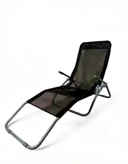 Pets Place Bestgarden Ligstoel Rocking - Tuinmeubelen - 131/165 x 66 x 108 cm Zwart aanbieding