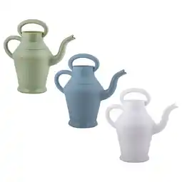 Pets Place Esschert's Garden Vintage Gieter Xl - Bewatering - Wit Blauw Groen Assorti aanbieding
