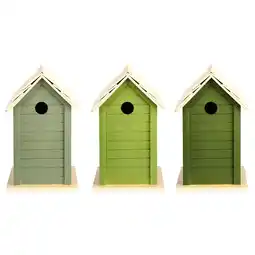 Pets Place Esschert's Garden Nestkast - Broeden - 16x15x25 cm Groen Assorti 3 aanbieding