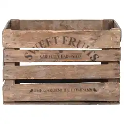 Pets Place Esschert's Garden Appelkrat - Tuindecoratie - 51.1x42.3x30.1 cm aanbieding