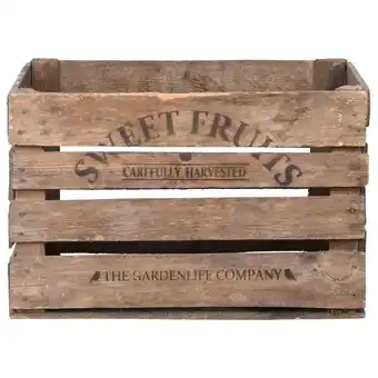 Pets Place Esschert's Garden Appelkrat - Tuindecoratie - 51.1x42.3x30.1 cm aanbieding