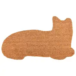 Pets Place Esschert's Garden Deurmat Kat - Tuindecoratie - 74.5x43x1.7 cm aanbieding