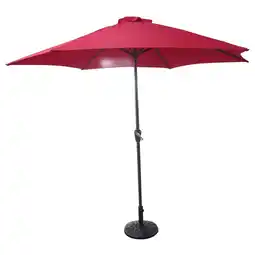 Pets Place Bestgarden Parasol Aluminium - Tuinmeubelen - Ø3 m Rood aanbieding