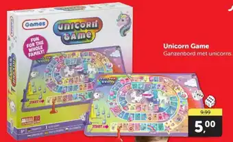 Boekenvoordeel Unicorn Game aanbieding