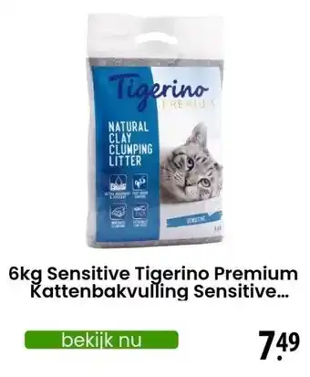 Zooplus 14l Nuggies Babypoedergeur - Tigerino Kattenbakvulling aanbieding