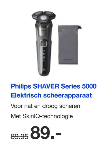 DirectSale Philips SHAVER Series 5000 Elektrisch scheerapparaat aanbieding