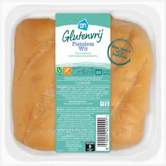 Albert Heijn AH Glutenvrij Pistolets wit aanbieding