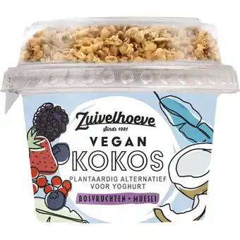 Albert Heijn Zuivelhoeve Muesli kokos - bosvruchten aanbieding