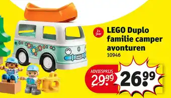 Kruidvat LEGO Duplo familie camper avonturen 10946 aanbieding