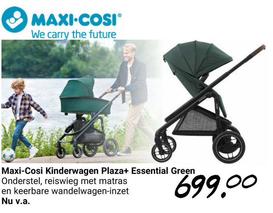 Maxi-Cosi 2in1 Kinderwagen Plaza+ aanbieding bij Van Asten BabySuperstore