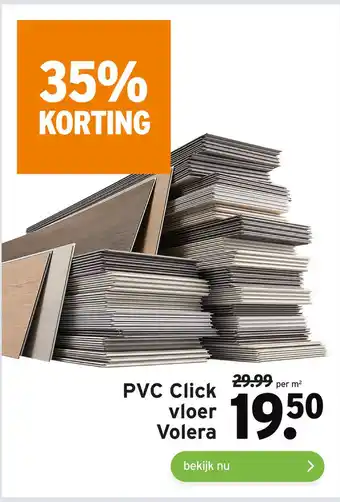 GAMMA PVC Click vloer Volera aanbieding