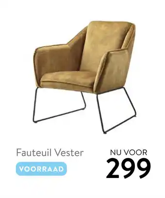 Profijt Meubel Fauteuil Vester aanbieding