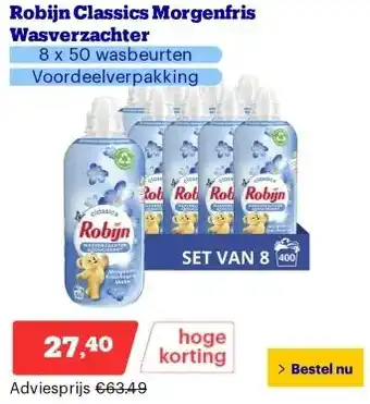 Bol.com Robijn Classics Morgenfris Wasverzachter aanbieding