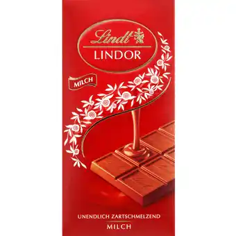 Dekamarkt Lindt Lindor chocoladereep melk aanbieding