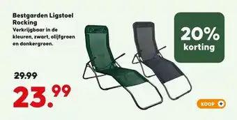 Boerenbond Bestgarden Ligstoel Rocking aanbieding