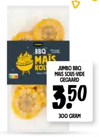 Jumbo BBQ MAIS SOUS-VIDE GEGAARD 300 GRAM aanbieding