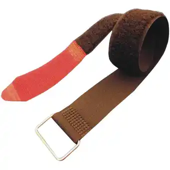 Conrad FASTECH F101-25-360M Klittenband Met riem Haak- en lusdeel (l x b) 360 mm x 25 mm Zwart, Rood 1 stuk(s) aanbieding