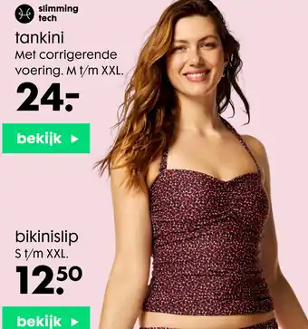 HEMA Tankini M-XXL aanbieding