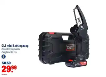 Makro QLT mini kettingzaag aanbieding