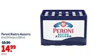 Makro Peroni Nastro Azzurro aanbieding