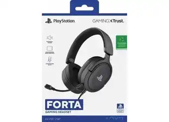 ToyChamp PS5 Trust GXT498 Forta Headset Zwart aanbieding