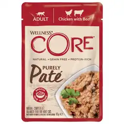 Pets Place Wellness Core Purely Pate - Kattenvoer - Kip Rund 85 g aanbieding