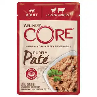 Pets Place Wellness Core Purely Pate - Kattenvoer - Kip Rund 85 g aanbieding