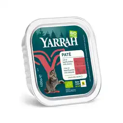 Pets Place Yarrah Bio Kat Alu Pate Rund - Kattenvoer - 100 g aanbieding