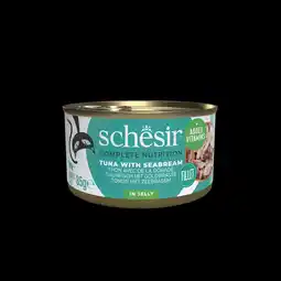 Pets Place Schesir Kat Blik Ocean - Kattenvoer - Tonijn Zeebrasem 85 g aanbieding