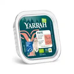Pets Place Yarrah Bio Kat Alu Pate Zalm - Kattenvoer - 100 g aanbieding