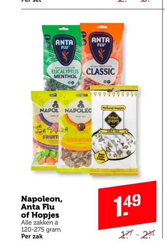 Coop Napoleon, Anta Flu of Hopjes aanbieding