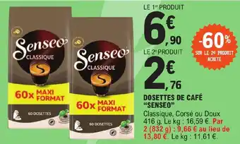 Lidl DOSETTES DE CAFÉ SENSEO aanbieding