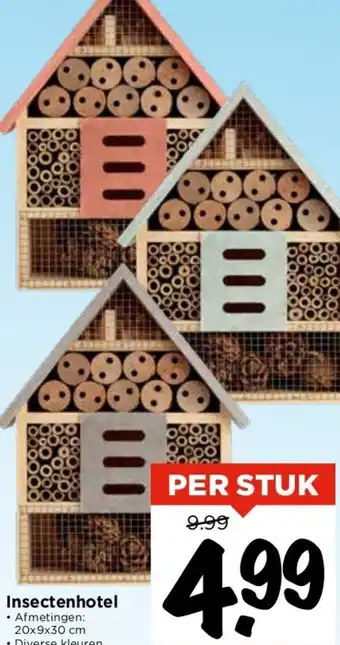 Vomar Voordeelmarkt Insectenhotel aanbieding