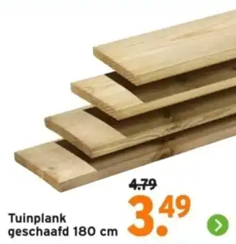 GAMMA Tuinplank geschaafd 180 cm aanbieding