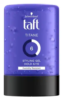 De Online Drogist Schwarzkopf Taft Titane Styling Gel Hold 6/15 aanbieding