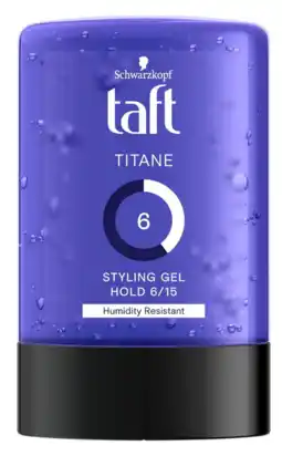 De Online Drogist Schwarzkopf Taft Titane Styling Gel Hold 6/15 aanbieding