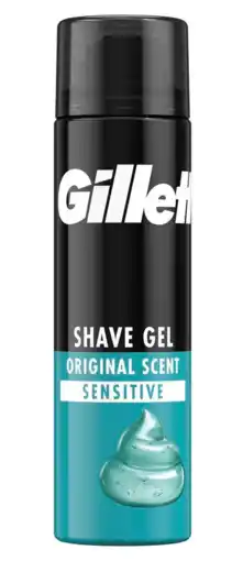 De Online Drogist Gillette Scheergel Voor De Gevoelige Huid aanbieding