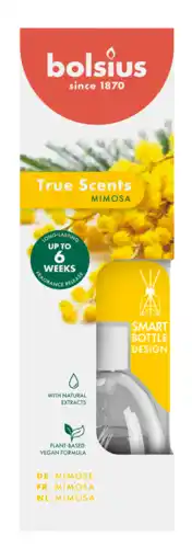 De Online Drogist Bolsius True Scents Mimosa Geurstokjes aanbieding