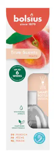 De Online Drogist Bolsius True Scents Perzik Geurstokjes aanbieding