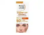 De Online Drogist Garnier Ambre Solaire Super UV - Vitamine C* Anti-Pigmentvlekken Fluid SPF 50+ aanbieding