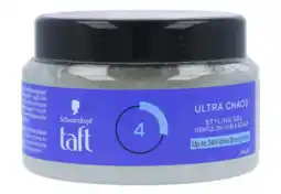 De Online Drogist Schwarzkopf Taft Ultra Chaos Styling Gel Hold 4/15 aanbieding