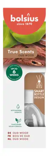 De Online Drogist Bolsius True Scents Oud Wood Geurstokjes aanbieding