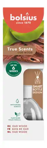 De Online Drogist Bolsius True Scents Oud Wood Geurstokjes aanbieding