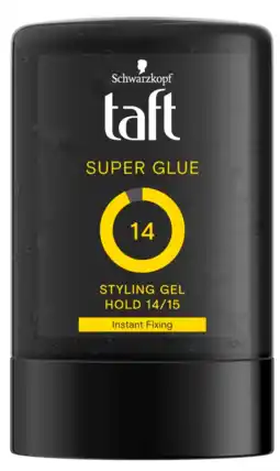 De Online Drogist Schwarzkopf Taft Super Glue Styling Gel Hold 14/15 aanbieding