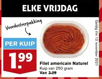 Hoogvliet Filet americain Naturel aanbieding