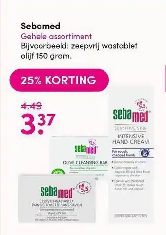 DA Sebamed 25% Korting 150g aanbieding