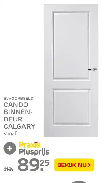 Praxis Cando binnendeur calgary aanbieding