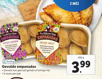 Lidl Gevulde empanadas aanbieding