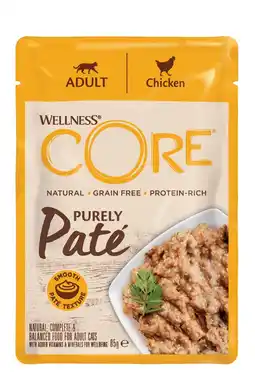 Pets Place Wellness Core Purely Pate - Kattenvoer - Kip 85 g aanbieding